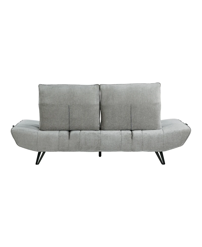 Homelegance 91" White Label Power Adjustable Viggo Sofa