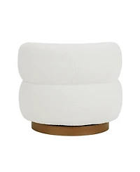 Homelegance 35" White Label Lyman Swivel Chair