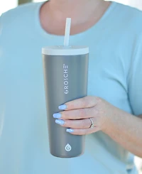 Grosche Jasper 23 oz. Insulated Tumbler with Straw