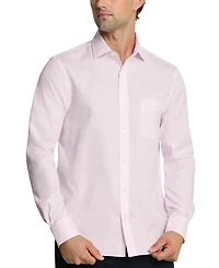 Tommy Hilfiger Mens Regular Fit Linen Dress Shirt