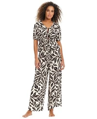 Bar Iii Womens Resort Daze Cover Up Tie Front Top Drawstring Pants Exclusively At Macys