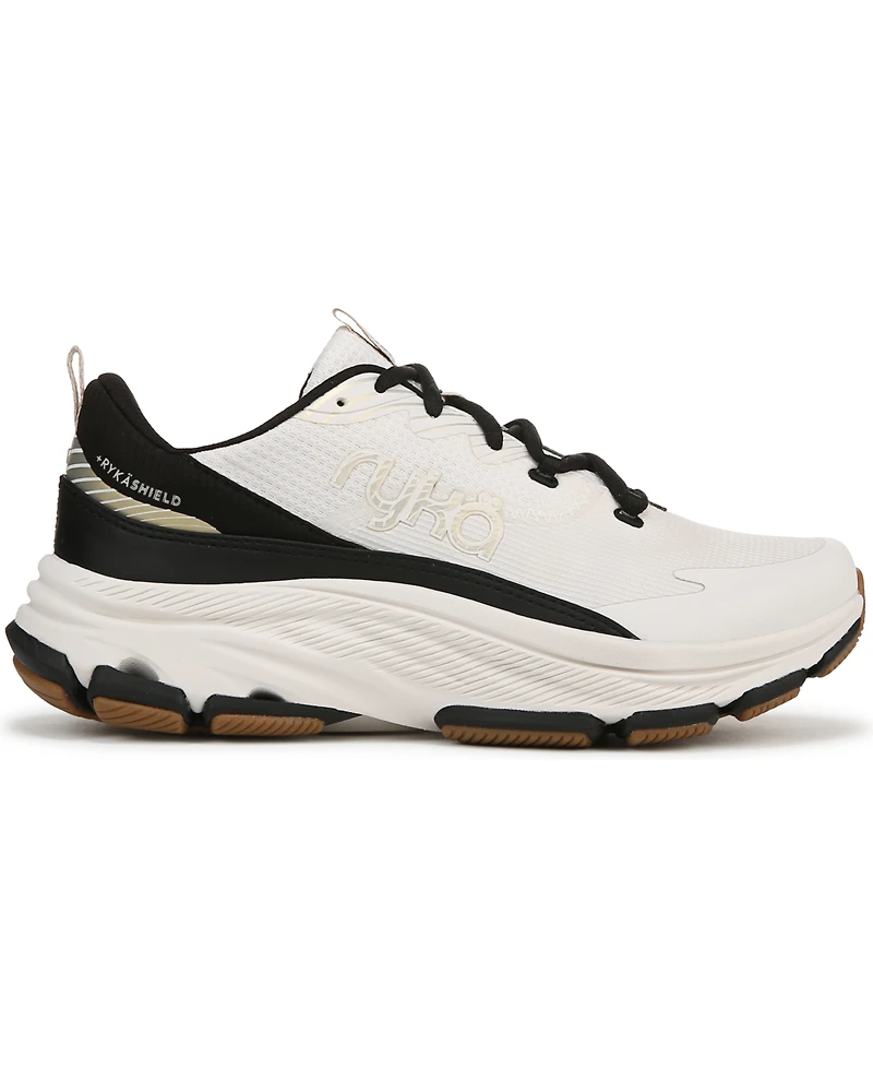 Ryka Women's Devoted Rs Washable Lace Up Walking Sneakers