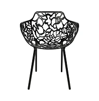 LeisureMod Modern Devon Aluminum Armchair
