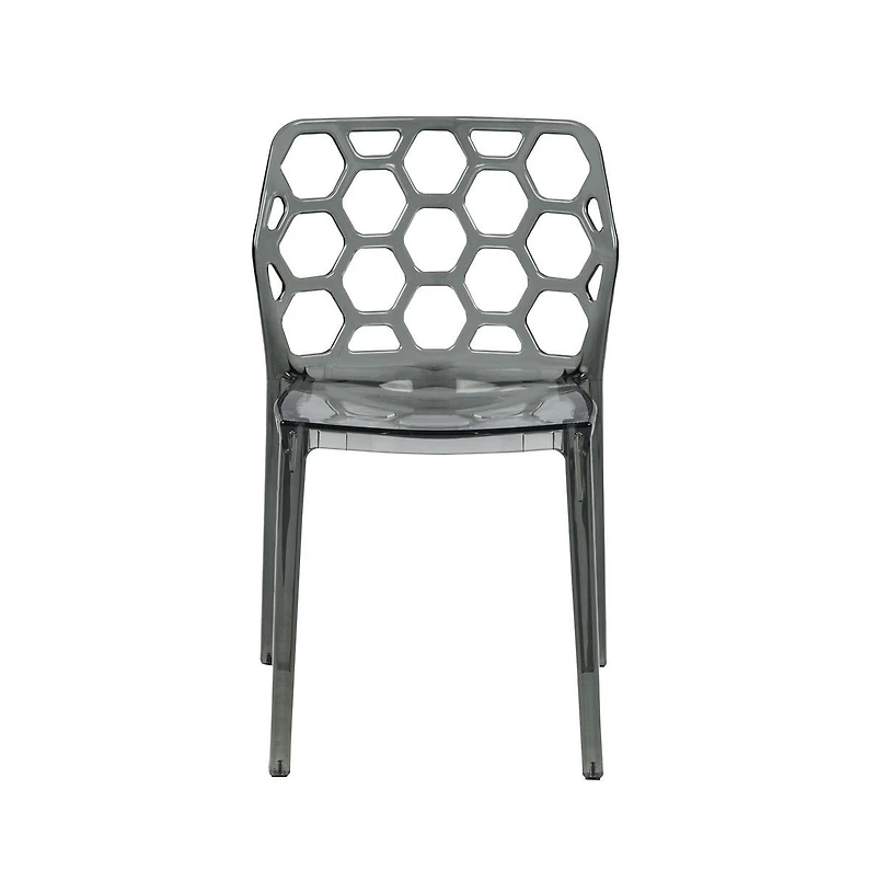 LeisureMod Modern Dynamic Dining Chair, Set of 4