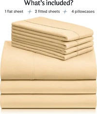 5PC Silky Soft Cooling Deep Pocket Performance Sheet Set