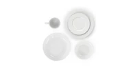 18-Piece Porcelain Dish Set – Service for 6 with Dinner Plates, Cereal Bowls & Coffee Mugs