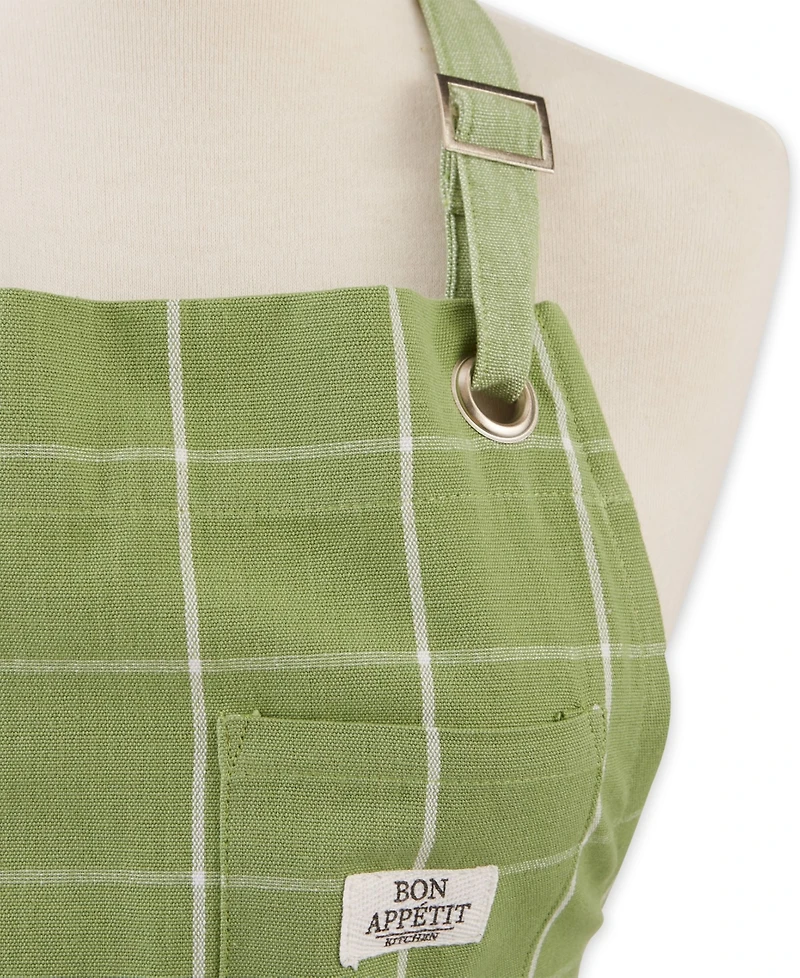 Design Imports Windowpane Apron