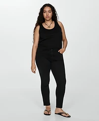 Mango Women's Newisa Medium-Rise Skinny Jeans