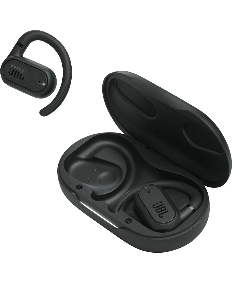 Jbl SoundGear Sense True Wireless On Ear Headphones-Black