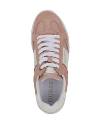 Guess Women's Jrone Lace-Up Low Profile Court Sneakers