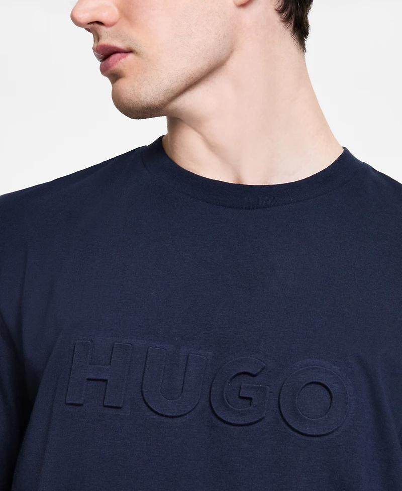 Hugo by Hugo Boss Men's Relaxed-Fit Detori Logo T-Shirt
