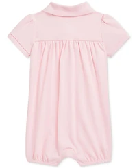 Polo Ralph Lauren Baby Cotton Polo Bubble Romper
