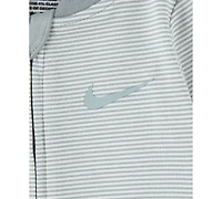 Nike Baby Boy or Girl Viscose Striped Footed Coverall
