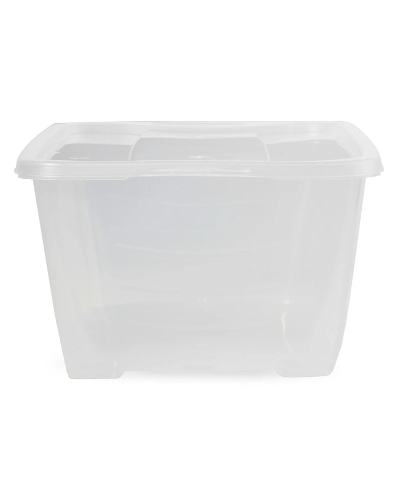 Life Story 6L Shoe and Closet Storage Box Stacking Containers
