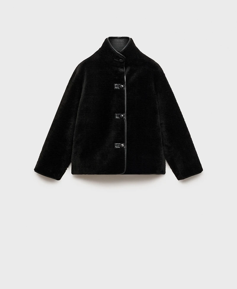 Mango Women's Appliques Detail Jacket