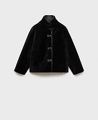 Mango Women's Appliques Detail Jacket