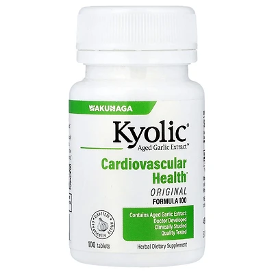 Kyolic Aged Garlic Extract Cardiovascular Health Original Formula 100