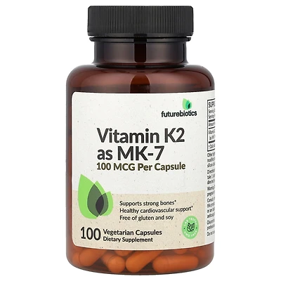 Futurebiotics Vitamin K2 as Mk-7 100 mcg