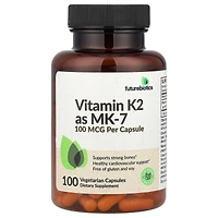 Futurebiotics Vitamin K2 as Mk-7 100 mcg