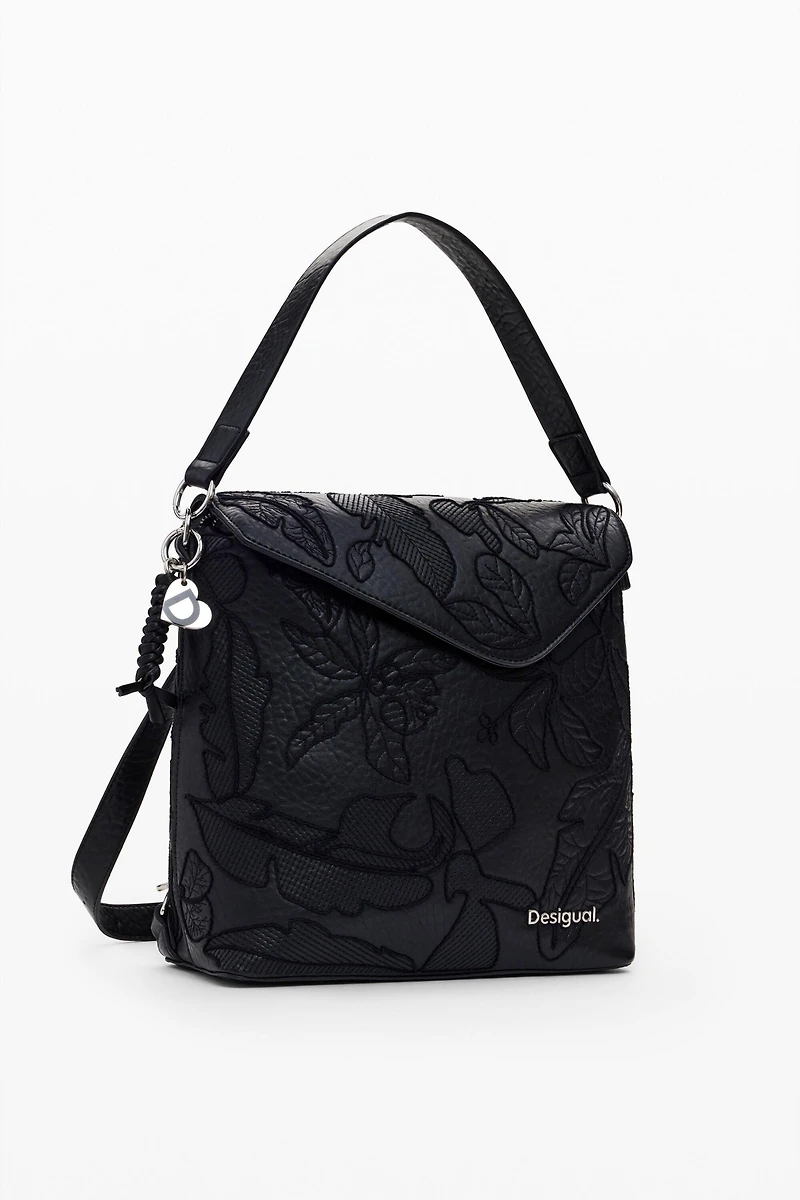 Desigual Women's 2-in-1 embroidered backpack