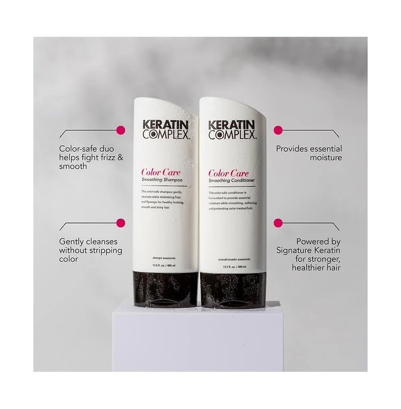 Keratin Complex Color Care Smoothing Shampoo, 13.5 oz.