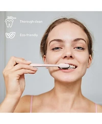 Pursonic Led Teeth Whitening Solution, Whitening Strips & Charcoal Toothbrush Bundle
