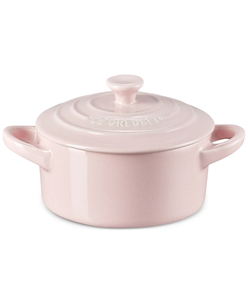 Le Creuset Stoneware 8 oz. Mini Round Cocotte with Lid