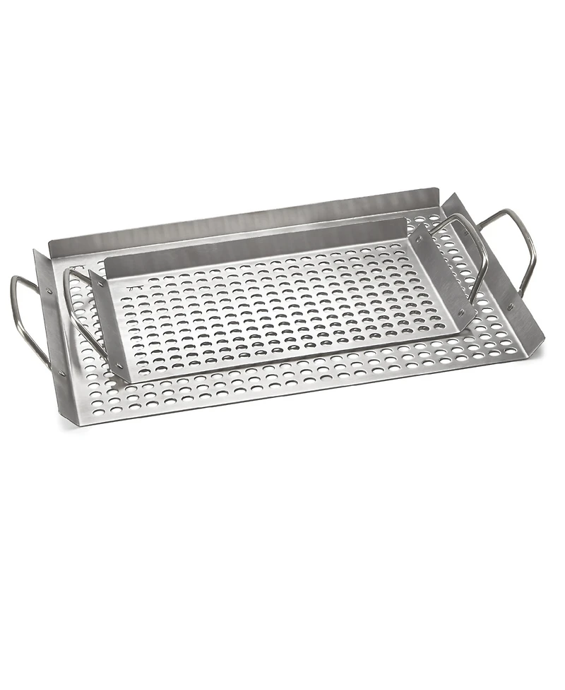 Outset Stainless Steel 2-Piece Grill Grid Set