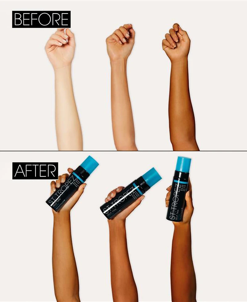 St. Tropez Self Tan Dark Bronzing Mousse, 6.7 oz.
