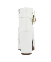 Sugar Women's Evvie Bloom Block Heel Dress Booties