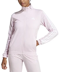 adidas Women's Tricot 3-Stripes Track Jacket