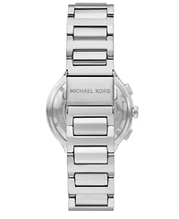 Michael Kors Women's Gramercy Chronograph Silver-Tone Stainless Steel Watch
