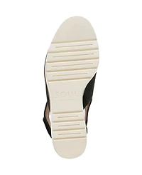 Soul Naturalizer Women's Giselle Peep Toe Slingback Wedge Sandals