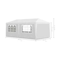 Party Tent 10'x20' White