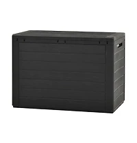 vidaXL Patio Storage Box Anthracite 38.7"x17.3"x21.7"
