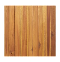 Garden Raised Bed 17.1"x17.1"x35.4" Solid Acacia Wood