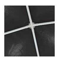 Professional Party Tent 13.1'x13.1' Anthracite 0.3 oz/ft²