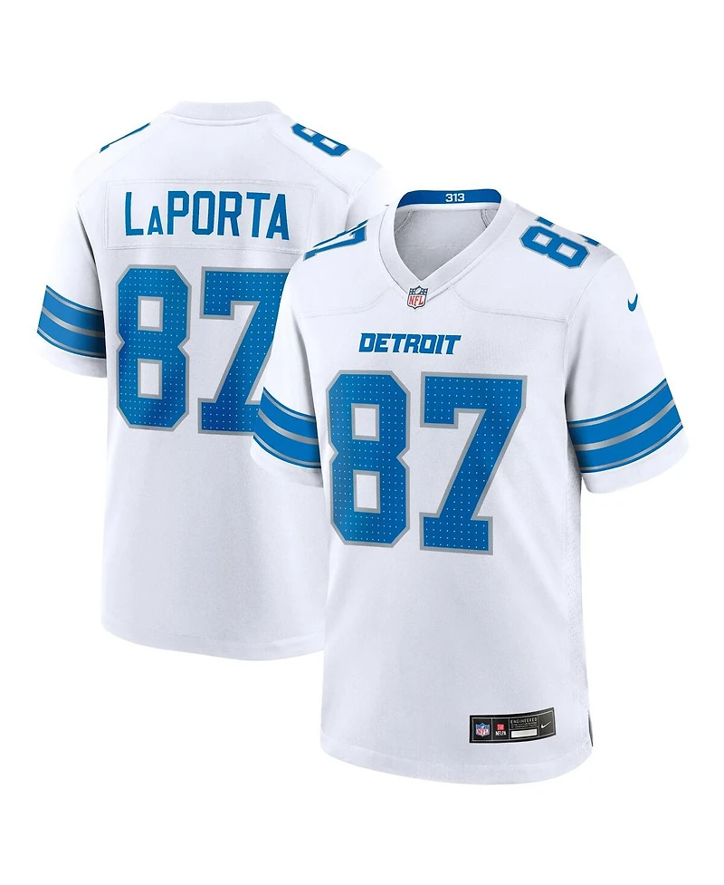 Nike Men's Sam LaPorta White Detroit Lions Game Jersey