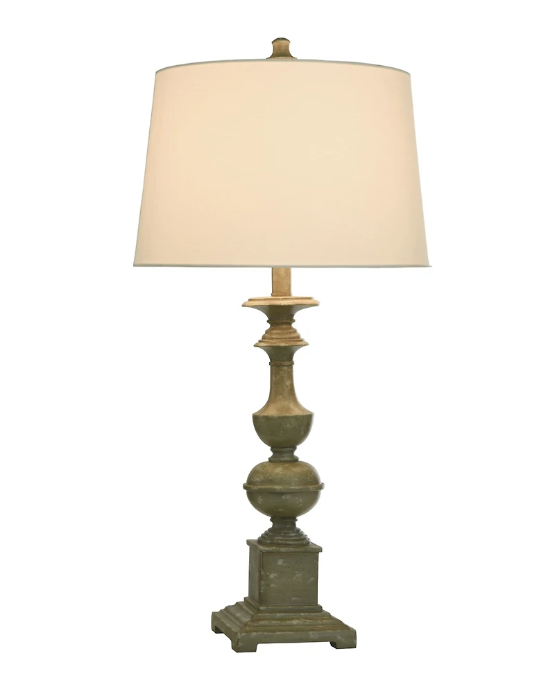 StyleCraft Home Collection 31" Metal Cromwell Traditional Baluster Table Lamp