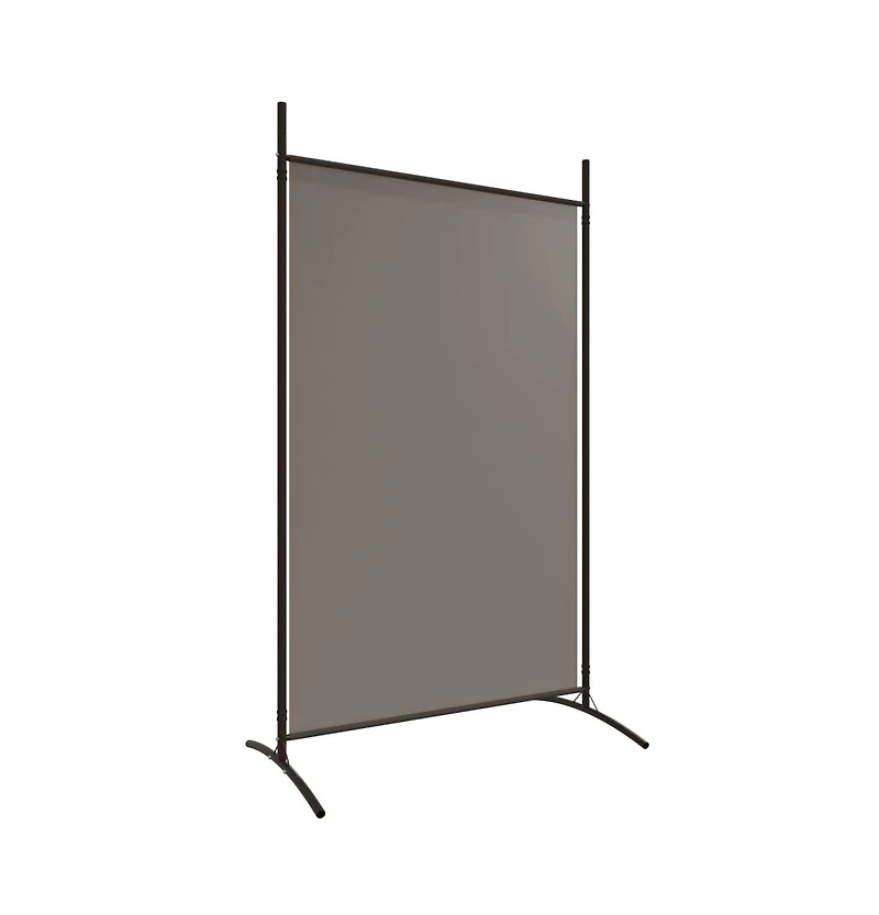 vidaXL 2-Panel Room Divider Anthracite 137"x70.9" Fabric