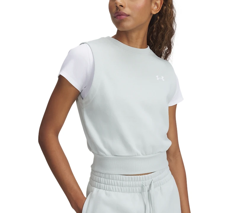 Under Armour Women's Ua Rival Fleece Sleeveless Top