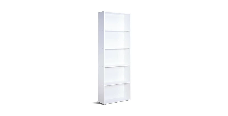 Slickblue Modern 5-Tier Bookcase Storage Shelf for Organized Display and Storage