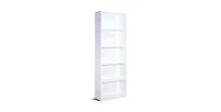 Slickblue Modern 5-Tier Bookcase Storage Shelf for Organized Display and Storage