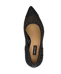 Nine West Women's Tatiana Woven Stiletto Pointy Toe Dress Pumps