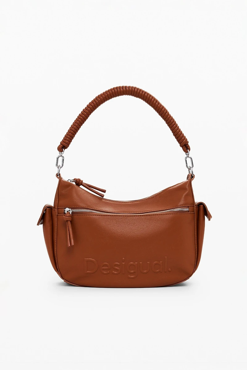 Desigual Women's Oval bag with 3D logo