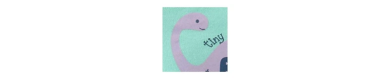 The Peanutshell Dino Girl Bodysuits, 4-Pack