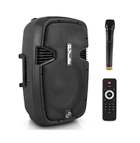 Pyle Wireless Portable Pa Speaker System-Compatible with Bluetooth,Active Loudspeaker,1000 Watt Powered 2-Way Waterproof Amplifier, 12” Subwoof