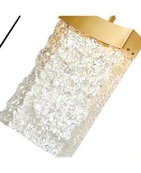 Cwi Lighting 12" Metal Lava Integrated Led Mini Pendant