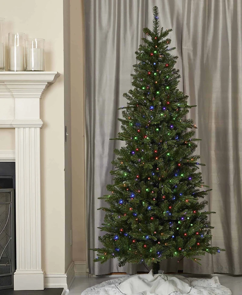 Seasonal 7ft Dakota Pine Artificial Tree, 350 Dual Led Lights