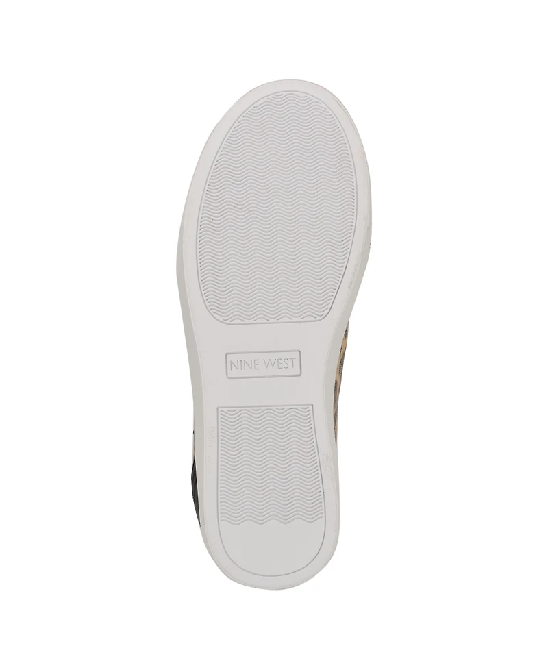 Nine West Women's Tons High Top Hidden Wedge Sneakers